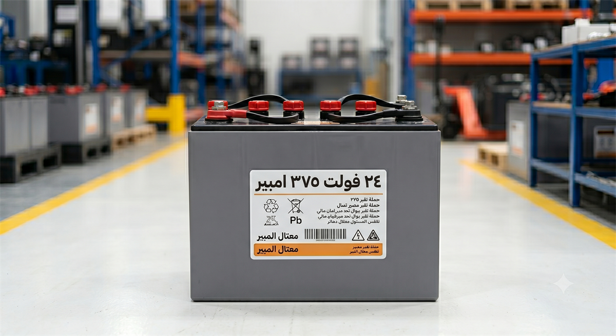Traction Battery 24V 375Ah